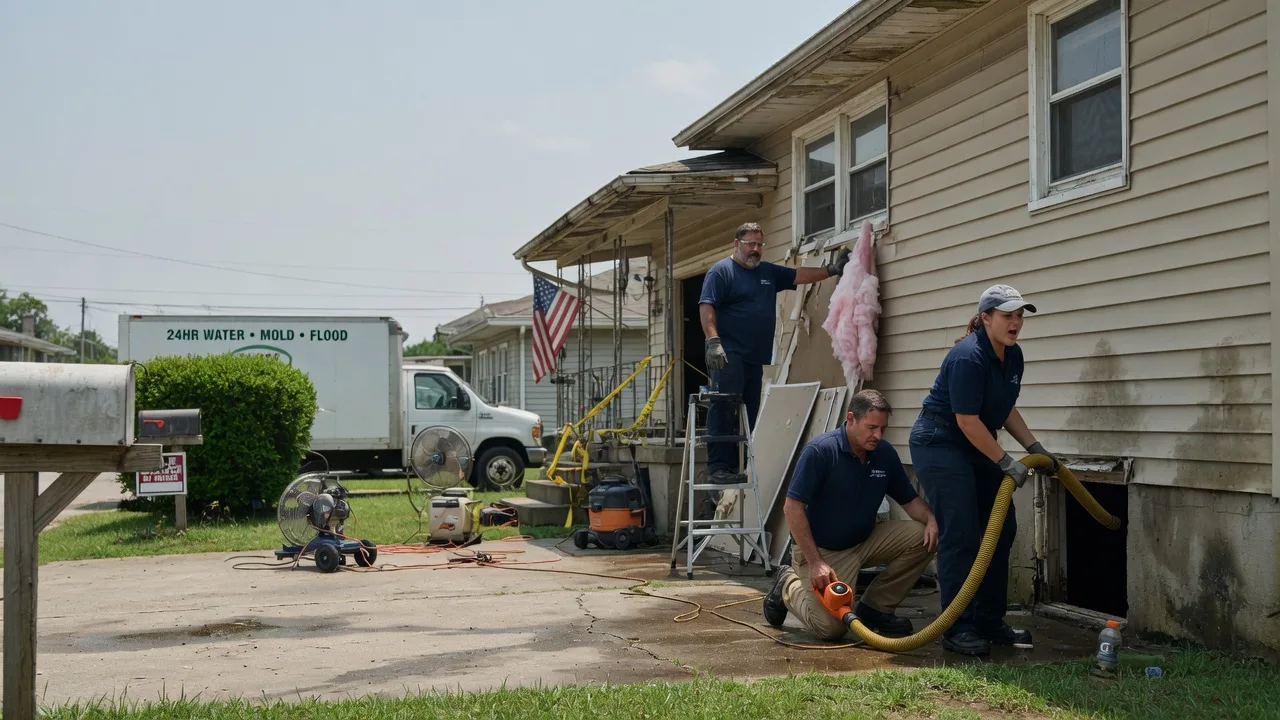 Water Damage Repair in Bordentown, NJ near me